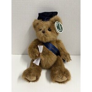 Bearington Bear Limited Collectible Graduation Smarty Bear 10” Jointed W/TAG